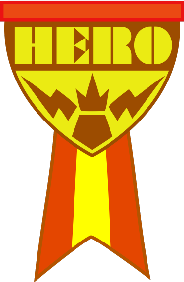 Mlaatr] Jenny's Hero Award By Funny - Hero Award Clipart (372x600)