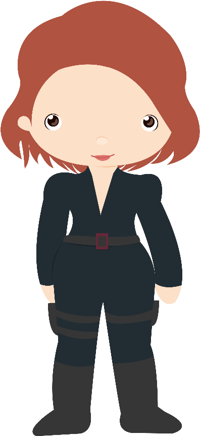 Say Hello - Vingadores Cute Png (517x900)