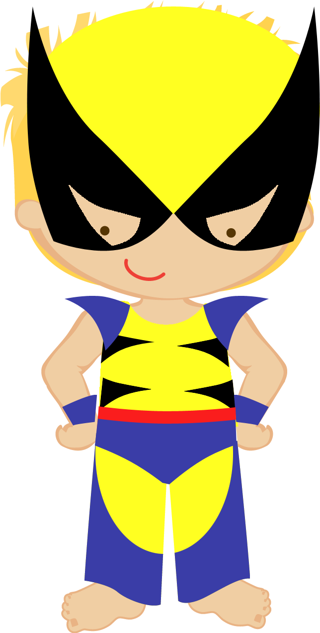 Baby Superheroes Clipart - Superhero (1063x1272)