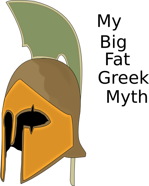 My Big Fat Greek Myth Clip Art - Cartoon (480x599)