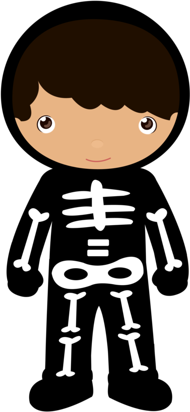 Say Hello - Halloween Costumes Clipart Png (1792x3304)
