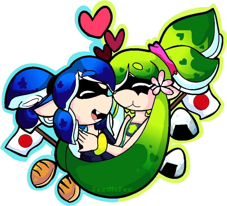 [ Sticker Design ] I Love You By Foxillefox - Cartoon (810x726)