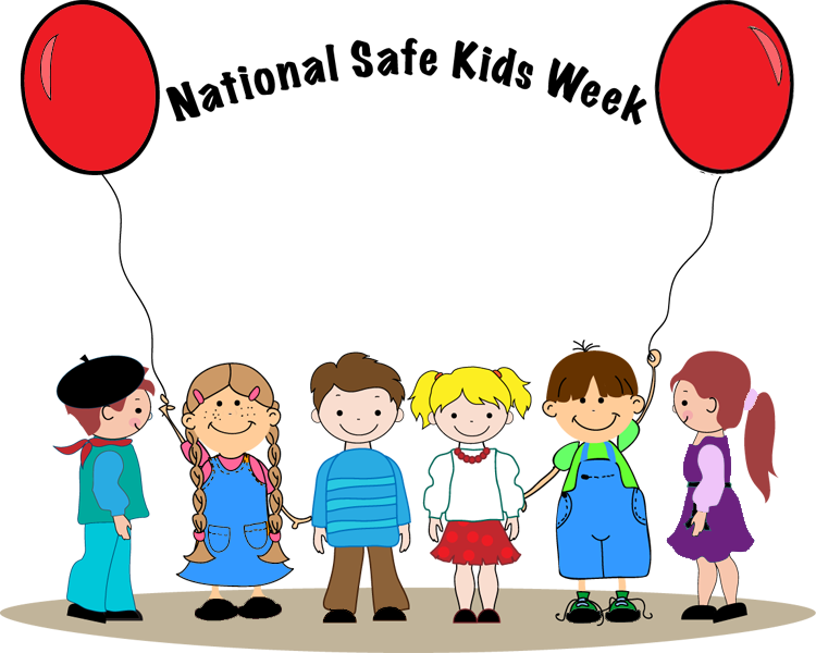 Clipart Info - National Safe Kids Week Clipart (750x600)