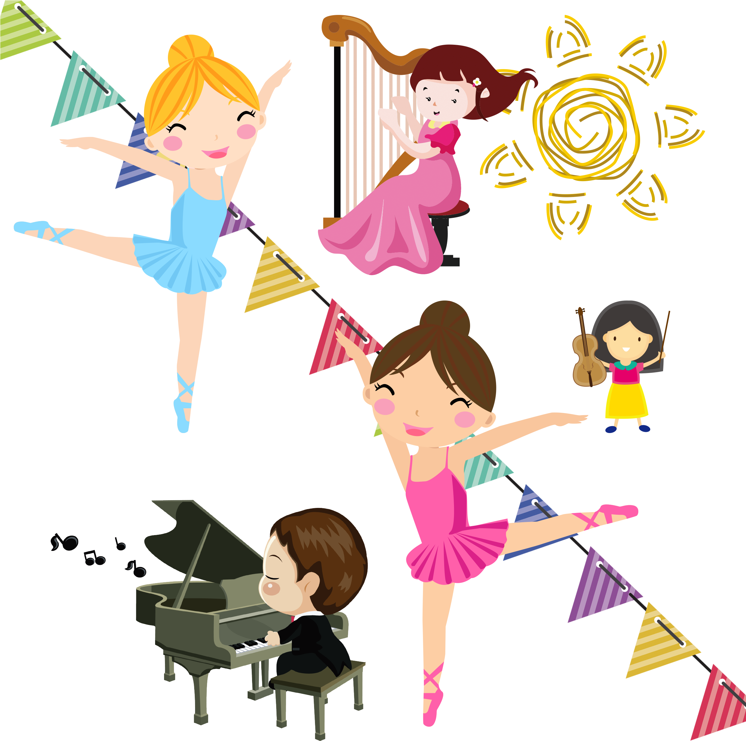 Performance Cartoon Piano Music - Performance Cartoon Piano Music (2500x2500)