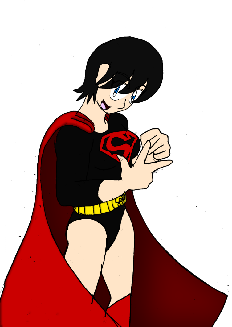 Mina Kent/supergirl By Lunarspawnserenata - Cartoon (753x1060)