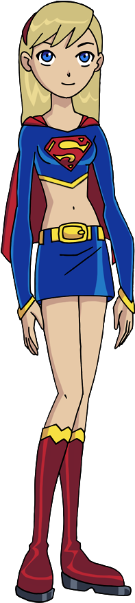 Supergirl By Glee-chan - Teen Titans Supergirl Deviantart (251x936)