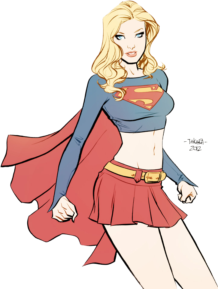 My Name Is Kara Zor - Supergirl Drawings In Color (748x1000)