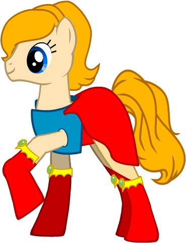 Mylittlepony- Supergirl By Queenofthelemurs - Doll (830x650)