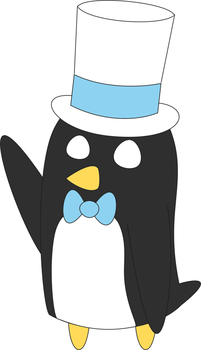 Fancy Penguin By Ponyportal - Fancy Penguin By Ponyportal (677x1179)