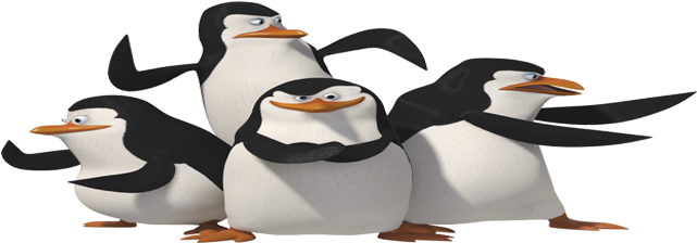 Utilidades Para Seu Notebook - Madagascar Penguins Png (660x245)