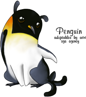 Emperor Penguin By Loryska - Rockhopper Penguin (350x350)