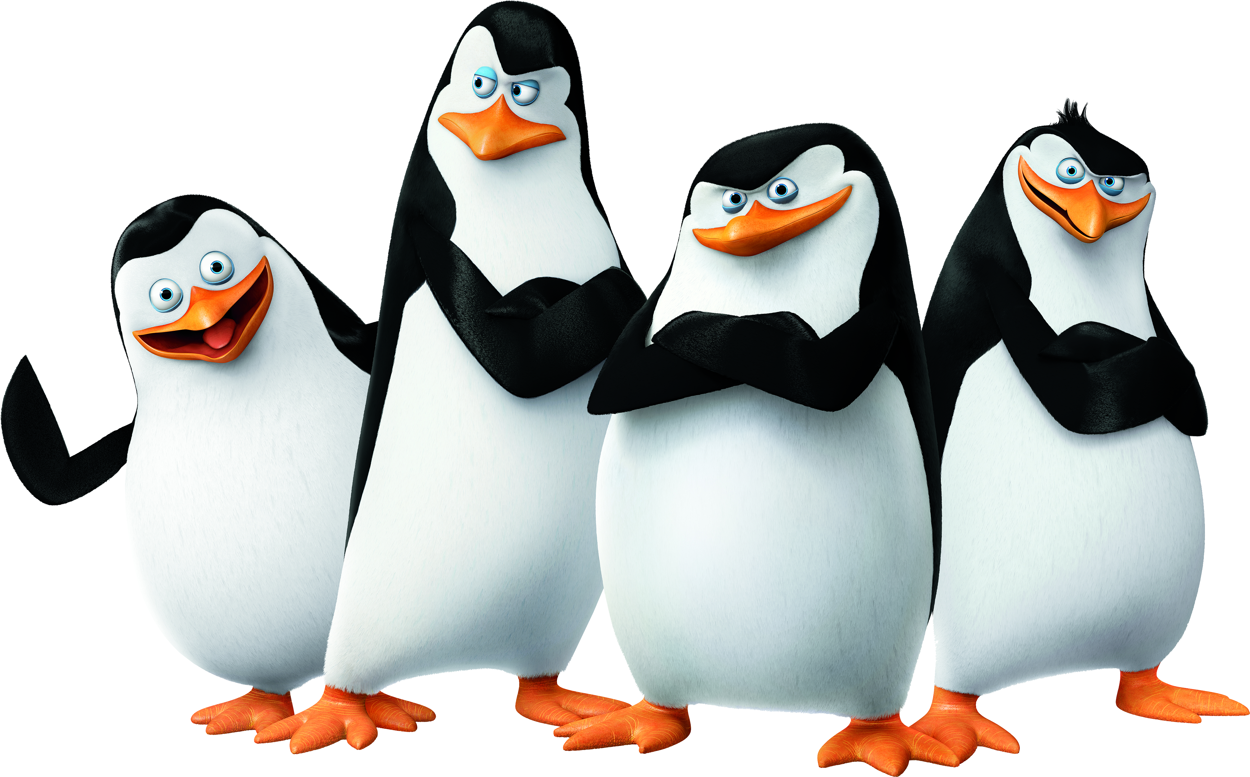 Madagascar Penguins Png - Penguins From Madagascar (4376x2723)