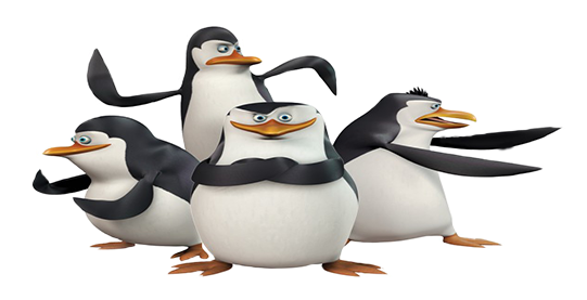 Частный Детский Садик В Новосибирске - Пингвины Мадагаскара Улыбаемся И Машем (550x293)