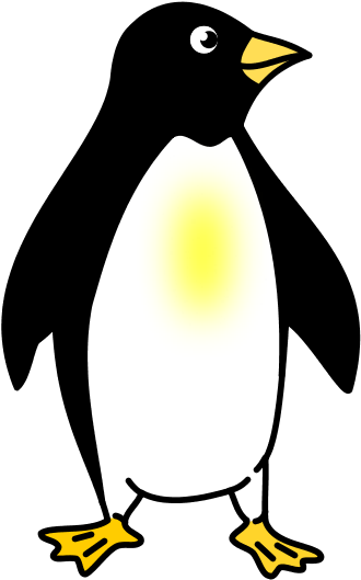 Png - Pingviner Der Er Tegnet (600x600)