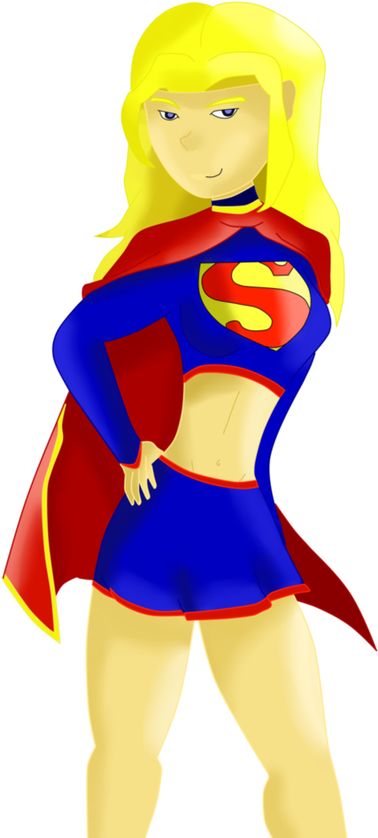 Supergirl By Gushollwett - Cape (788x1013)