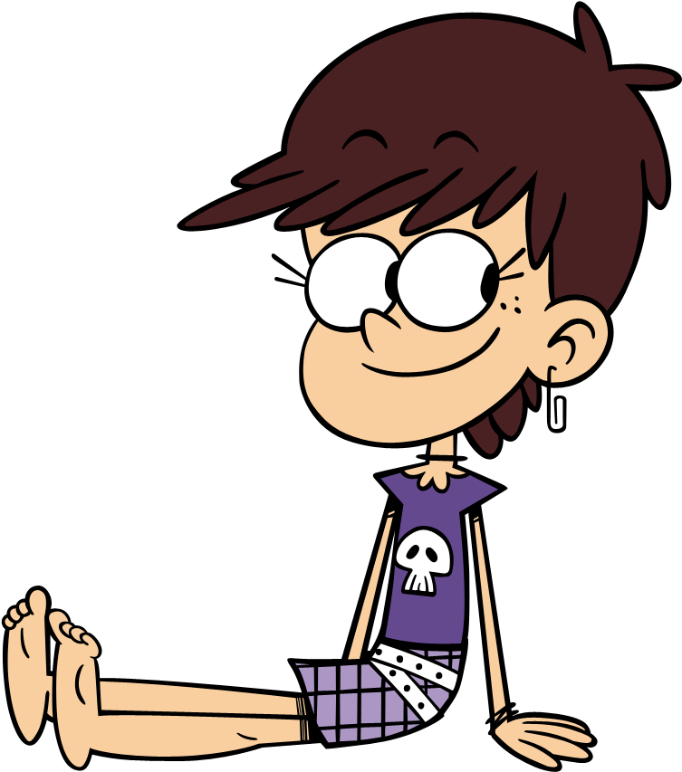 Cgmf The Loud House Lori Loud Leni Loud Luna Loud Luan - Loud House Walking Dead (796x899)