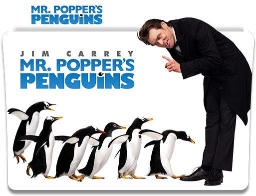 Popper's Penguins By Soroushrad - Mr Popper's Penguins (blu-ray) (512x512)