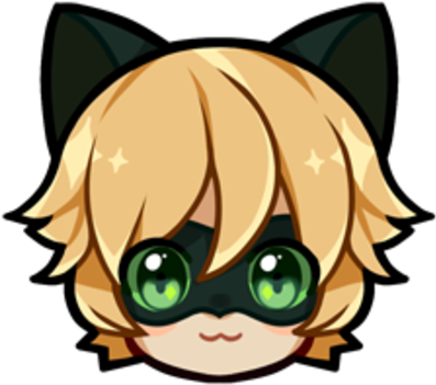 Chat Noir, Adrien, And Ladybug Image - Dibujar A Marinette Kawaii (400x400)