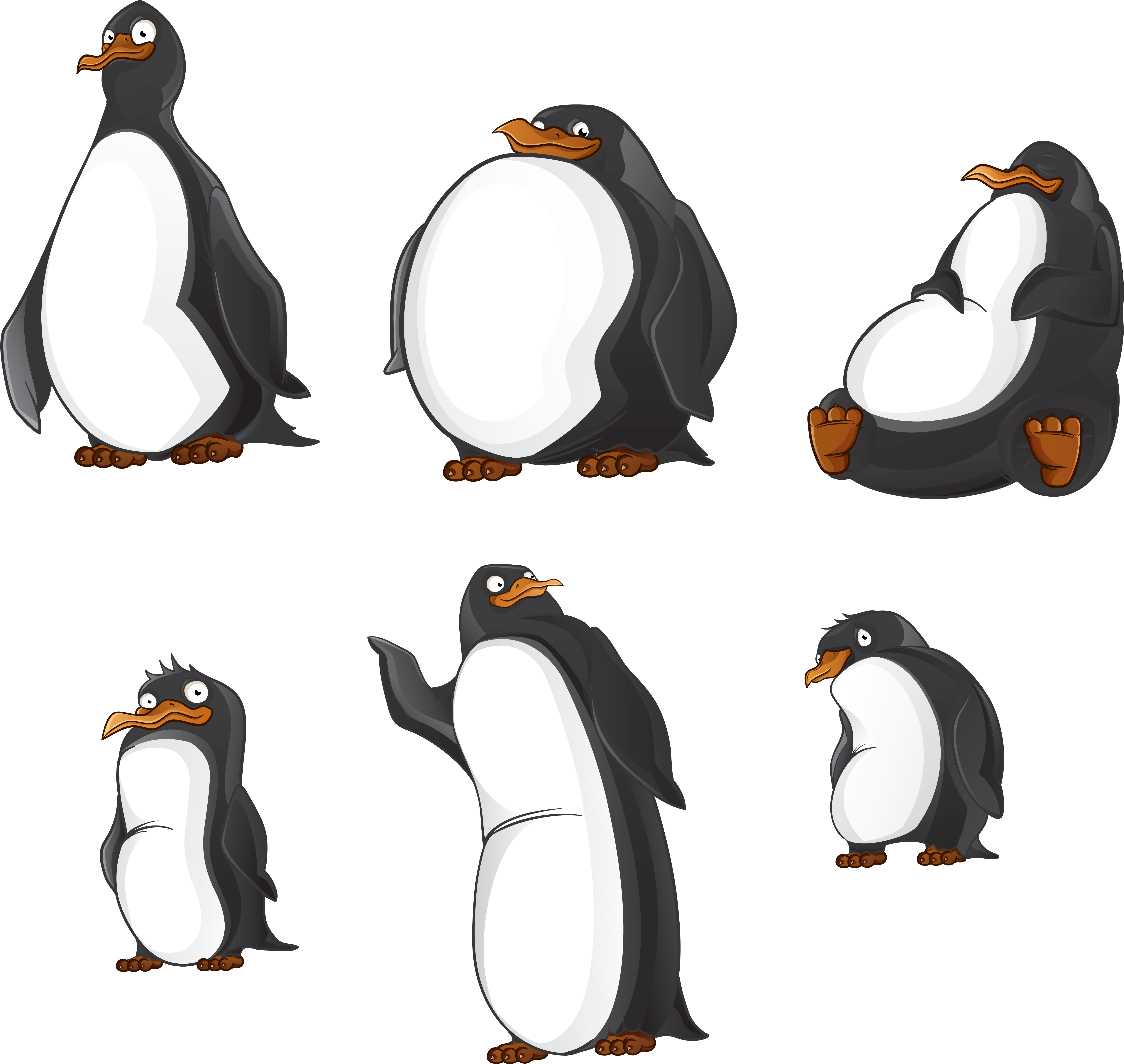 Картинка В Png - Penguin (6109x5770)