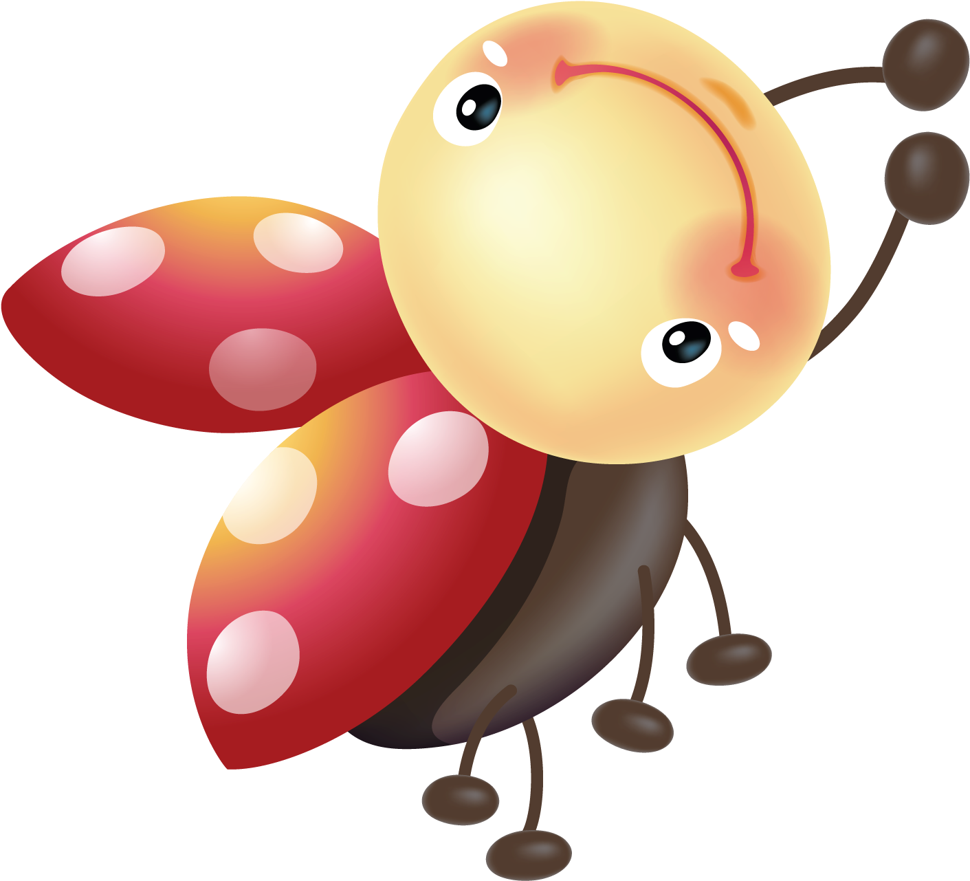 Ladybird Insect Animal Clip Art - Ladybird Insect Animal Clip Art (1529x1437)