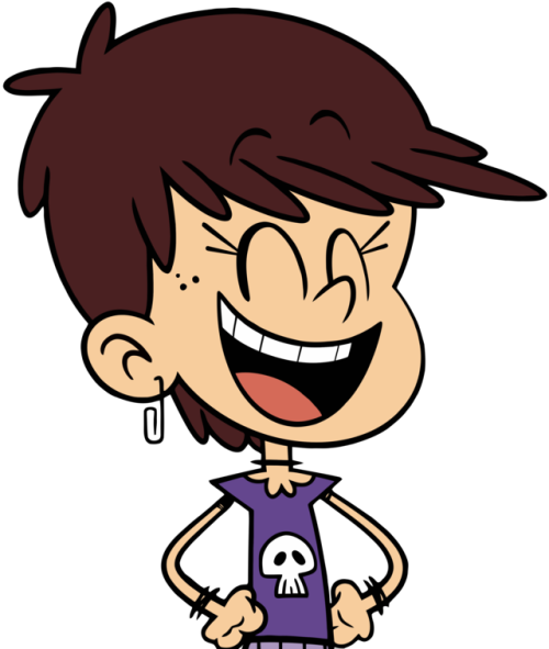 Image Luna With A You What Look Loud The House - Loud House Luna Luagh (500x591)
