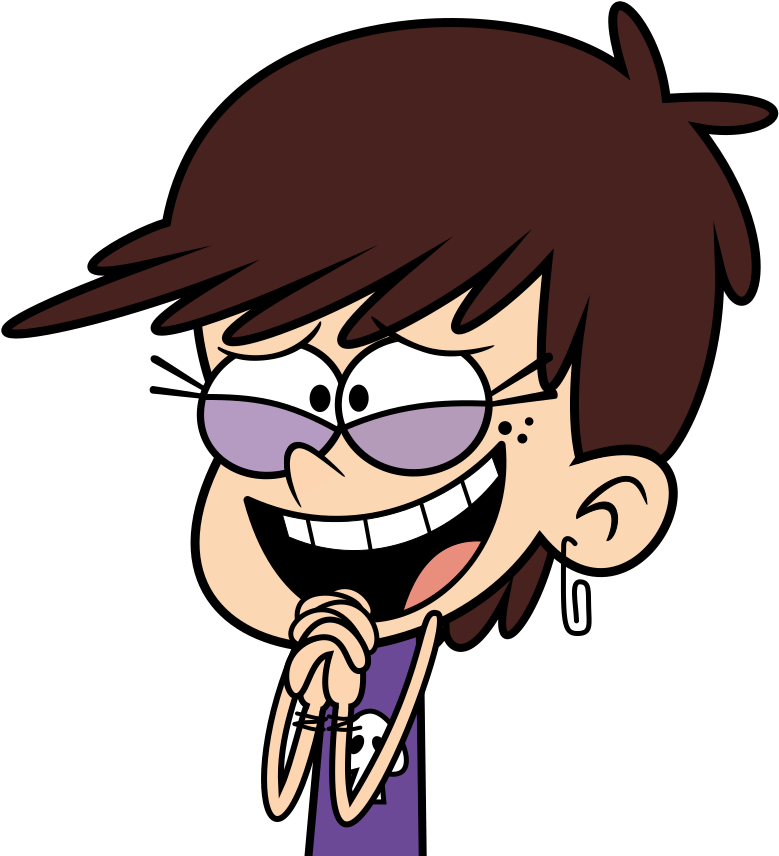 [vector] Luna Excited By Toaackar - Luna Loud Vector (900x900)