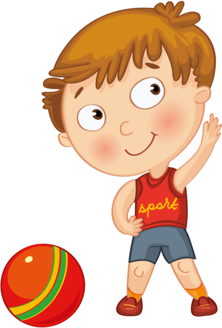 Детский Сад Клипарт - Анимация Для Презентаций Спорт (458x700)