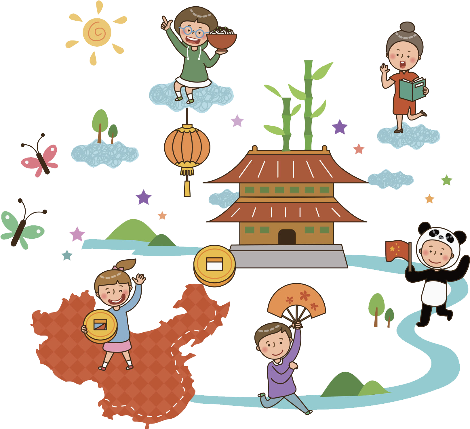 Child Cartoon Drawing Clip Art - Child Cartoon Drawing Clip Art (2116x1651)