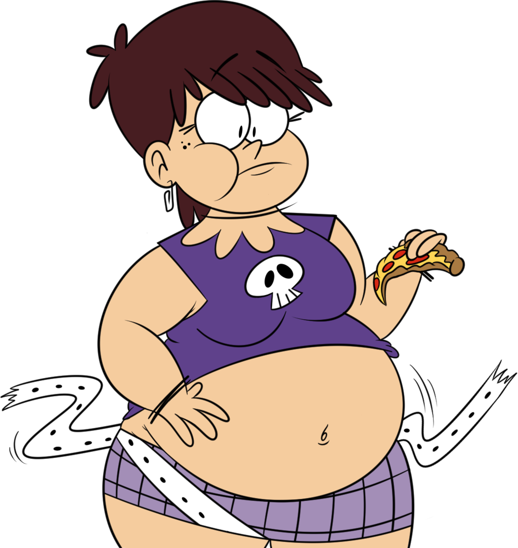 Snappy Luna By Altzegoz Snappy Luna By Altzegoz - Loud House Fat Luna (1024x1083)