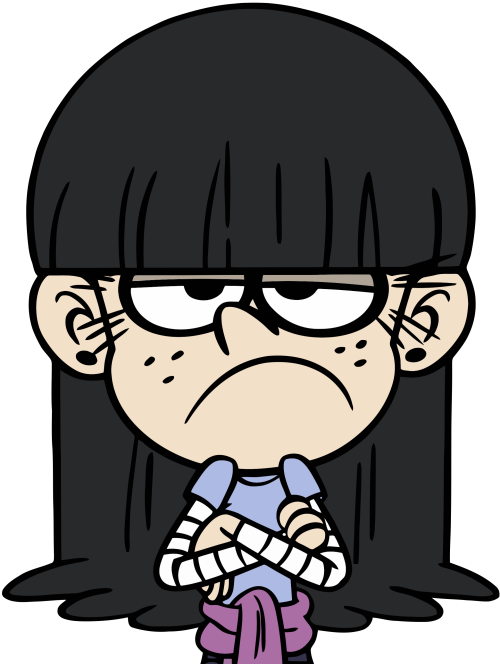 Maggie - Loud House Emo Girl (500x664)