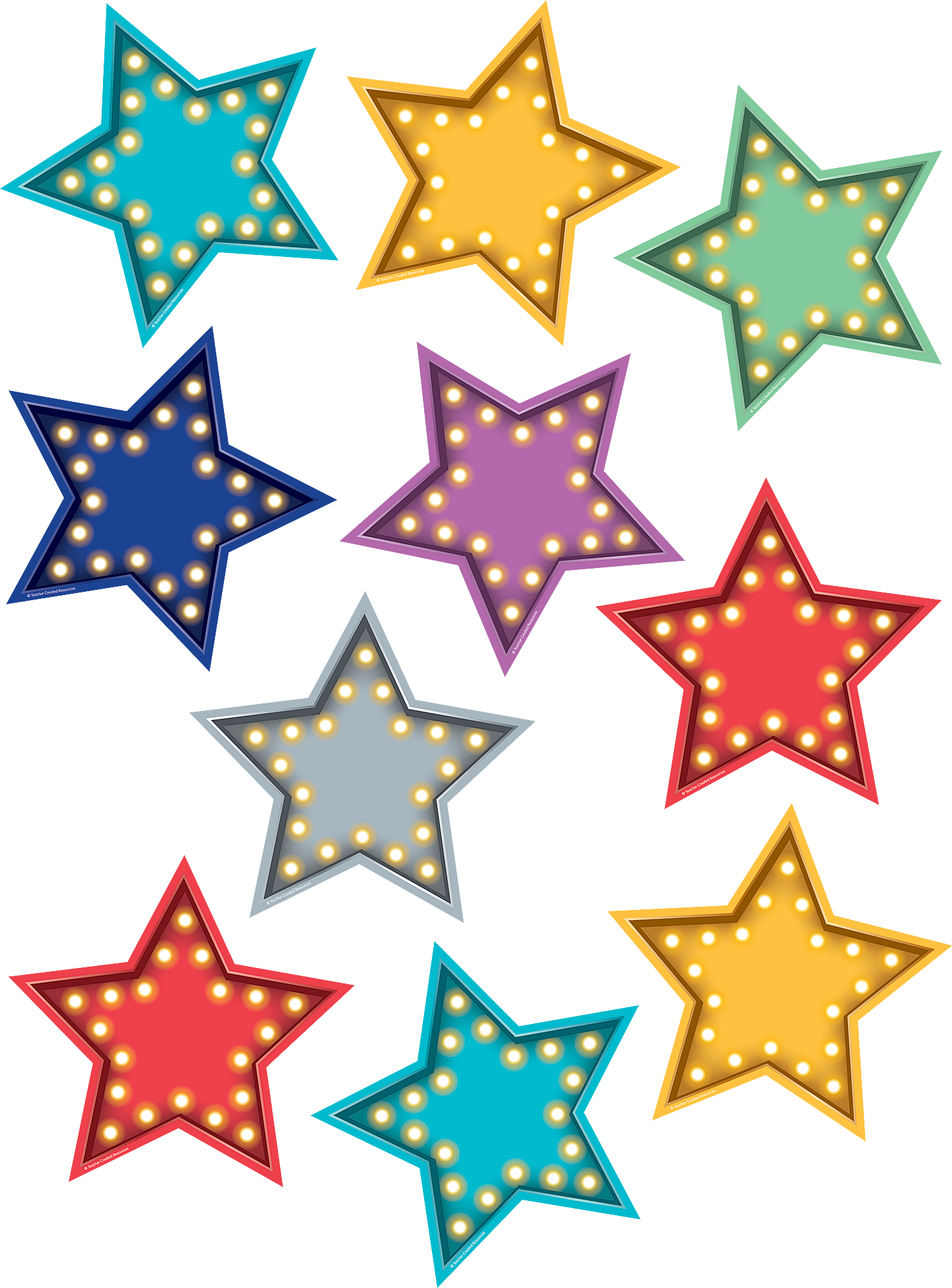 Marquee Stars Clipart (1479x2000)
