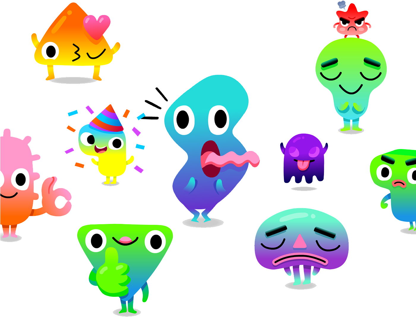Sticker Cartoon Illustration - Sticker Cartoon Illustration (1400x1157)