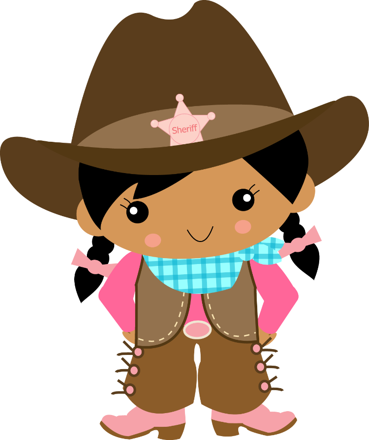 Shining Design Cowgirl Clipart Cowboy E Minus Western - Cowgirl Clipart (756x900)