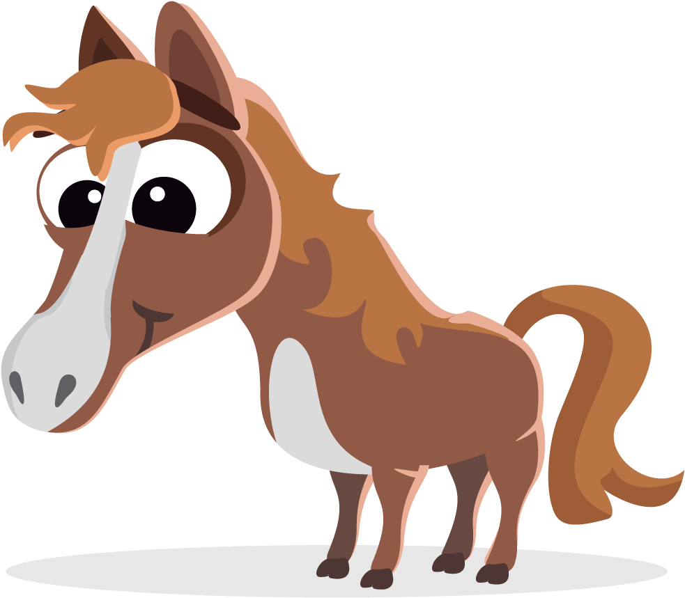 Stallion Clipart Year - Clip Art Horse (1000x1000)