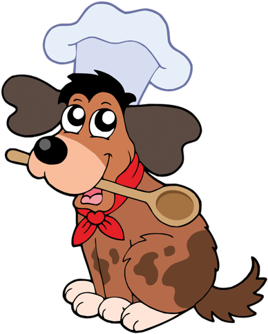 Ãîä Ñîáàêè Êëèïàðò Ãîä Ñîáàêè - Dog Chef Clip Art (401x500)