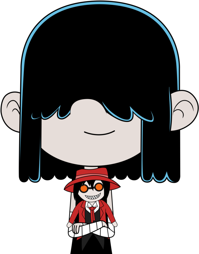 Loud House Lucy Anime Related Keywords - Lucy Loud (861x928)