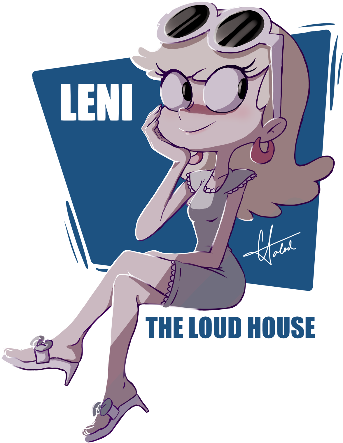 Did You Know That Babysitters Don't Actually Sit On - Loud House Leni Fanart (1280x1696)
