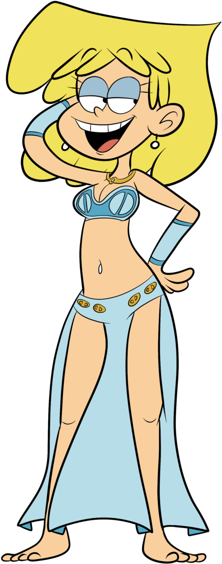 Lori The Belly Dancer By Sb99stuff - Lori Loud Belly Dancing (632x1264)
