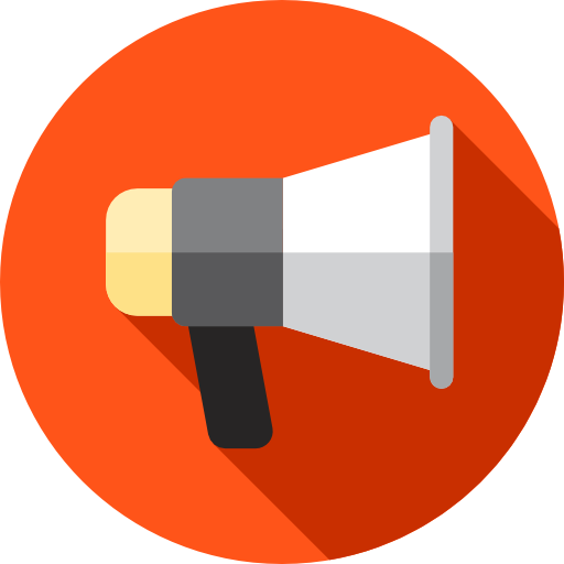 Megaphone - Fre - - Megaphone Icon Png (512x512)