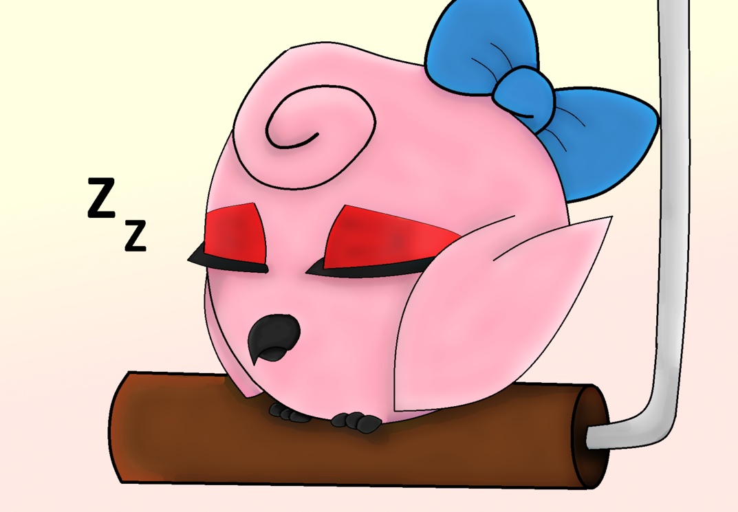 Bird Sleeping Cartoon Gif (1073x745)
