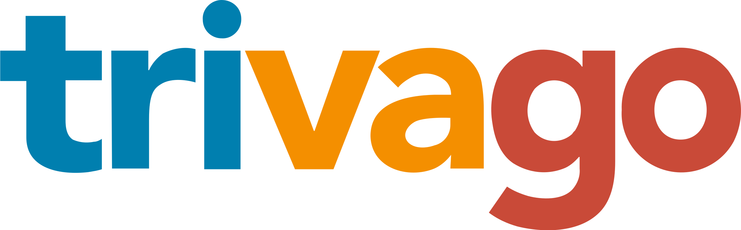 Trivago Logo Png Transparent Svg Vector Freebie Supply - Trivago Logo (2400x748)