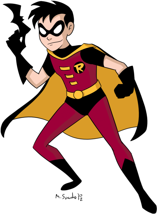 Dcau Robin Ii By Msciuto - Batman The Animated Series Robin Tim Drake (600x776)