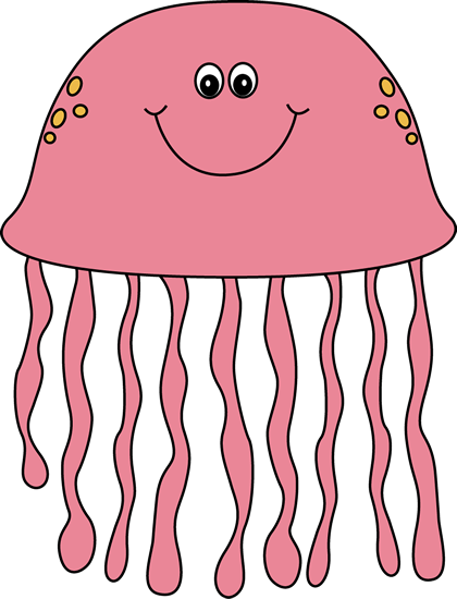 Spongebob Jellyfish - Jelly Fish Clipart (420x550)