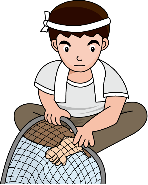 Fishing Clipart Teenager - Clip Art (497x619)
