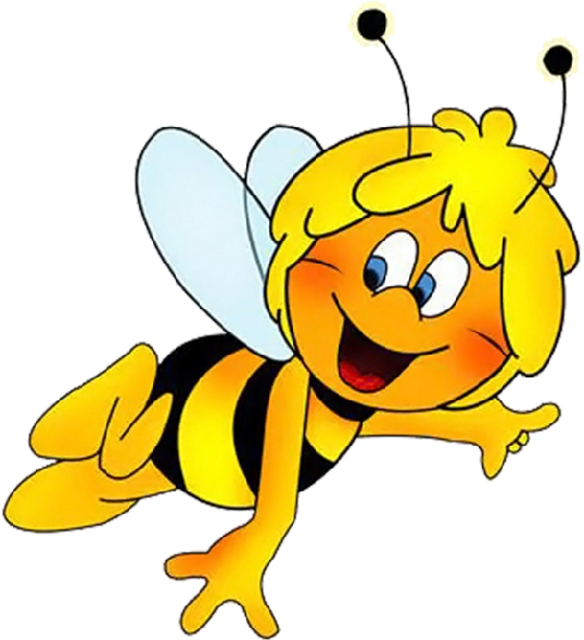 Maya The Bee Cartoon Clip Art Images Are Free To Copy - Maya The Bee Gif (600x600)