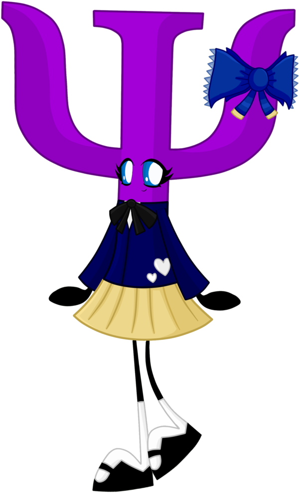 Purple Psi In Her Autumn School Uniform By Carol2015 - Purple Psi In Her Autumn School Uniform By Carol2015 (600x988)