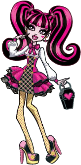 Hi My Names Is Draculaura I'm The Coolest Monster High - Monster High Draculaura Schools Out (344x553)