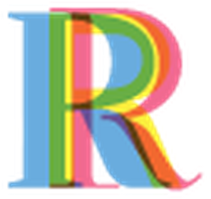 Four-color Alphabet Letters - Graphic Design (341x399)
