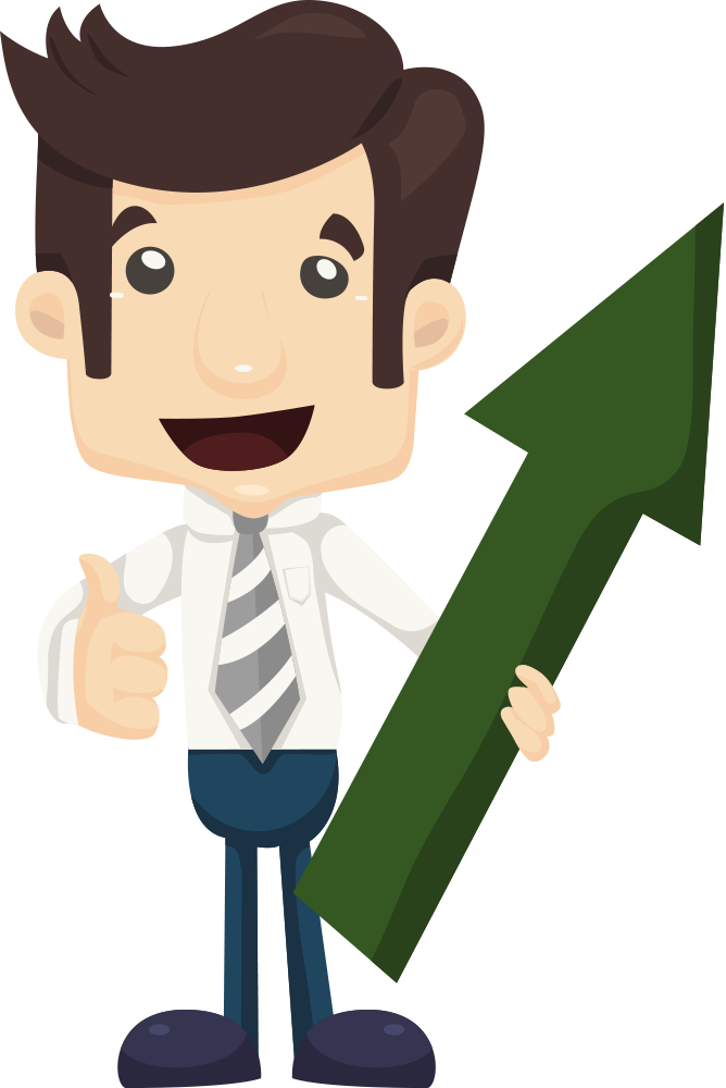 Das Sind Ihre Vorteile - Cartoon Characters Body Language (668x1000)