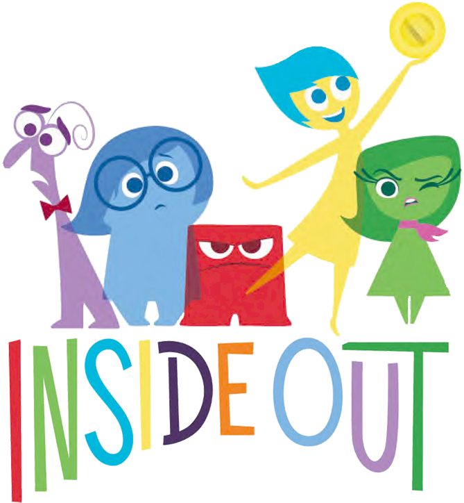 Inside Out Characters Vector (733x733)